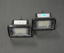 2 LED-moduulin paketti takarekisterikilpeen Mercedes (tyyppi 6).