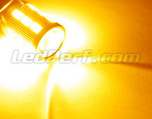 Polttimo PY21W Magnifier 21 LED SG Suuri Teho + Magnifier Oranssit Kanta BAU15S