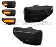 Dynaamiset LED-sivuvilkut Dacia Sandero 2 varten