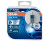 2 polttimon paketti H4 Osram Cool Blue Boost- 5000K- 62193CBB-HCB