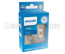 2x LED-polttimot Philips W5W Ultinon PRO6000 - T10 - 12V - Valkoinen 4000K - 11961WU60X2