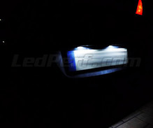 LED-rekisterikilven valaistuspaketti (xenon valkoinen) Opel Zafira B -mallille
