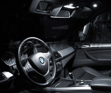 Ylellinen LED-sisustuspaketti (puhtaan valkoinen) mallille BMW 5-sarjan F10 F11