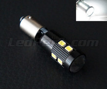 Polttimo H21W Magnifier - 10 LED SG High Power + suurennuslasi valkoiset Kanta BAY9S