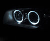 Paketti Angel Eyes LED (puhtaan valkoinen) BMW 1-sarjan vaihe 1 - Standardi