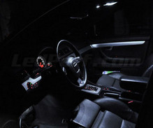 Full LED-sisustuspaketti (puhtaan valkoinen) ajoneuvolle Audi A4 B7 -mallille - PLUS