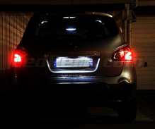 LED-rekisterikilven valaistuspaketti (xenon valkoinen) mallille Nissan Qashqai
